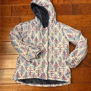 Columbia girls reversible puffer jacket
